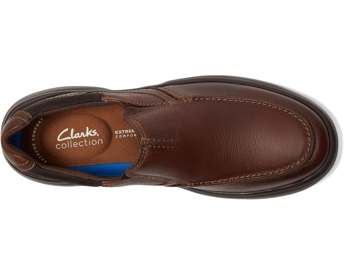 Men's Clarks Bradley Free Tan Tumbled Leather - Eurostride