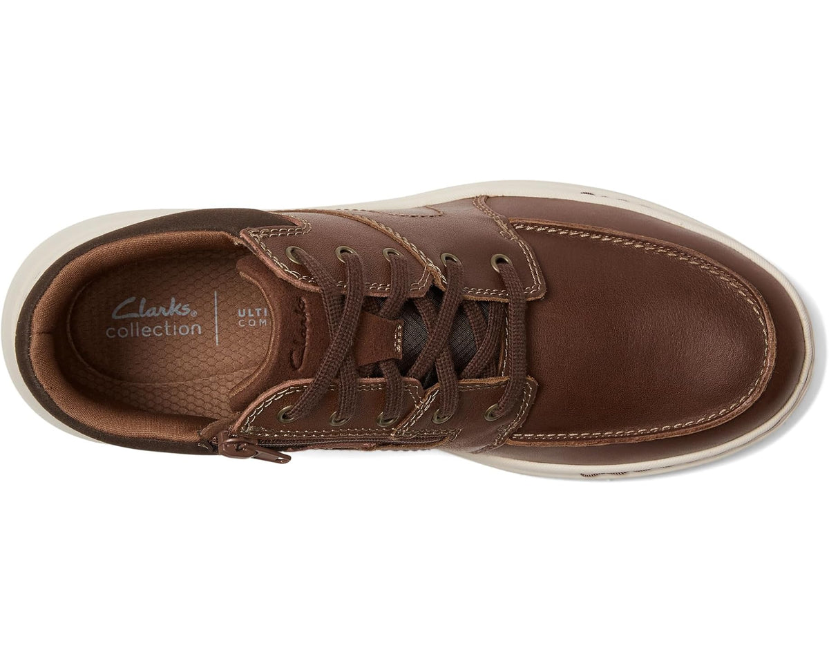 Men's Clarks Craftwell Mid Dark Tan Leather - Eurostride