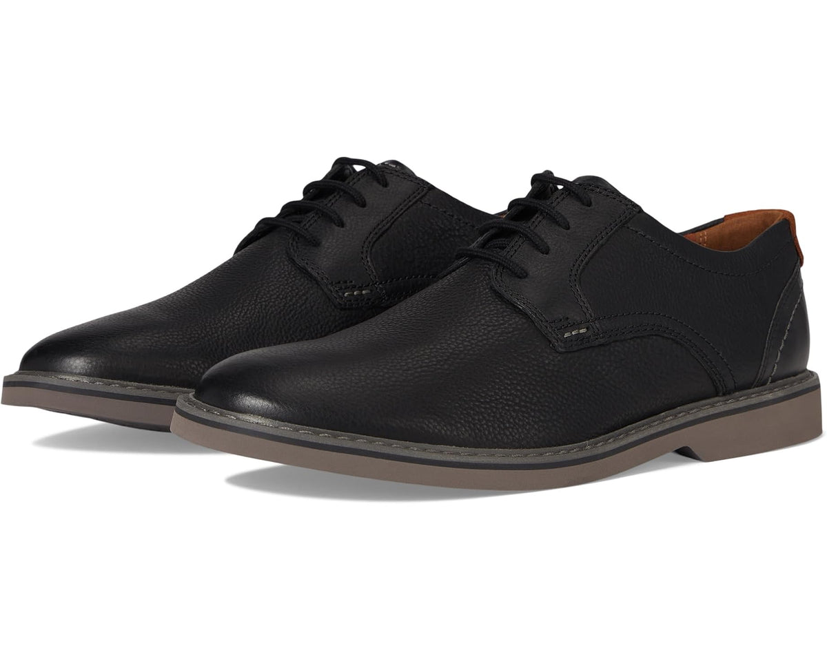 Men's Clarks Radcliff Low Black Leather - Eurostride