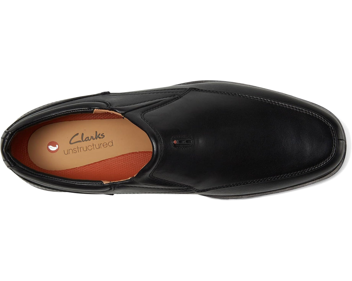 Men's Clarks Un Kendric Go Black Leather - Eurostride