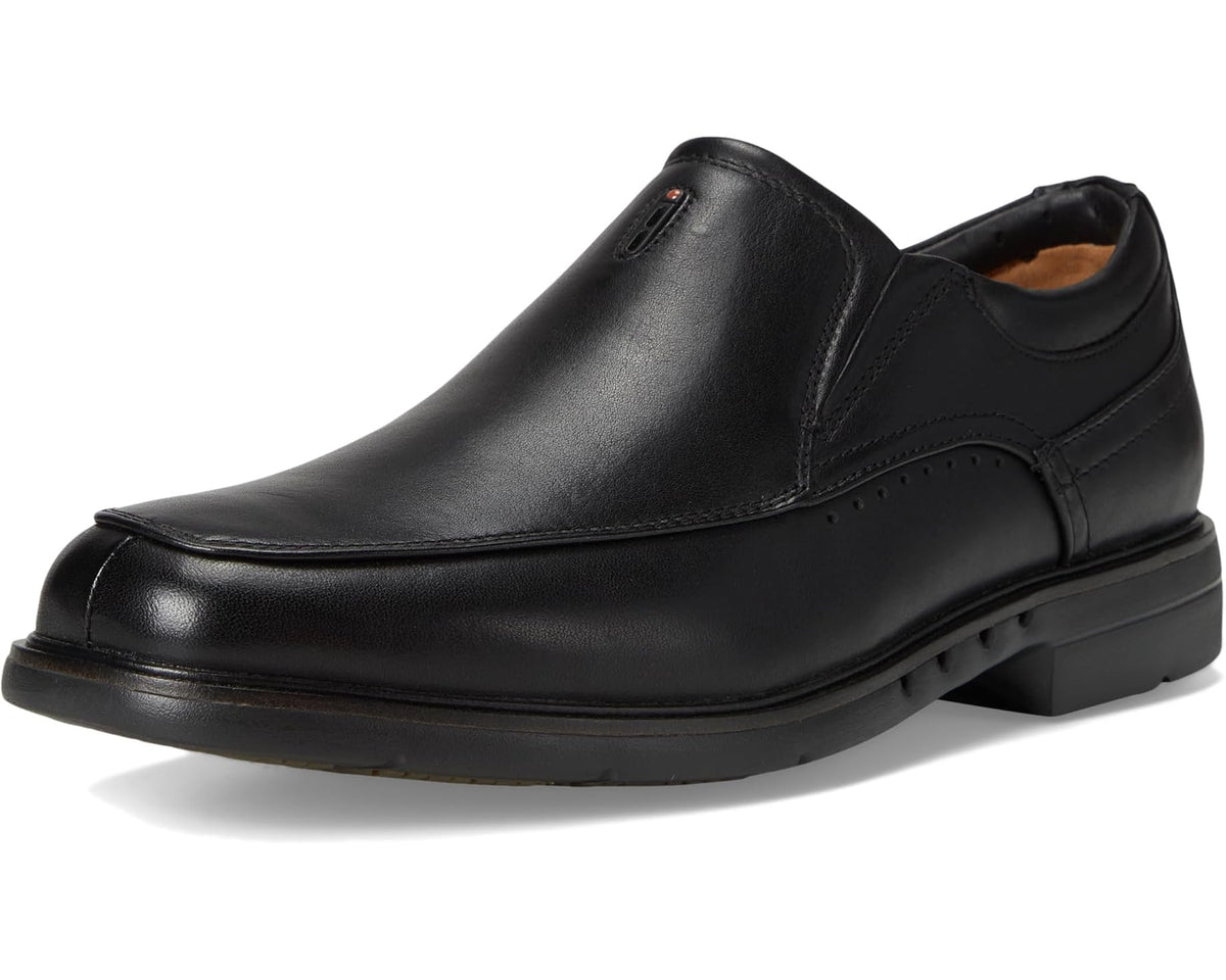 Men's Clarks Un Kendric Go Black Leather - Eurostride