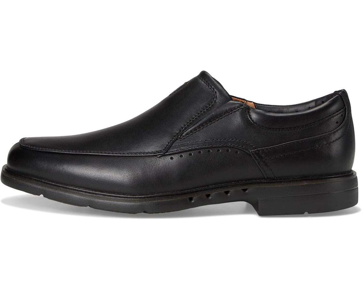 Men's Clarks Un Kendric Go Black Leather - Eurostride