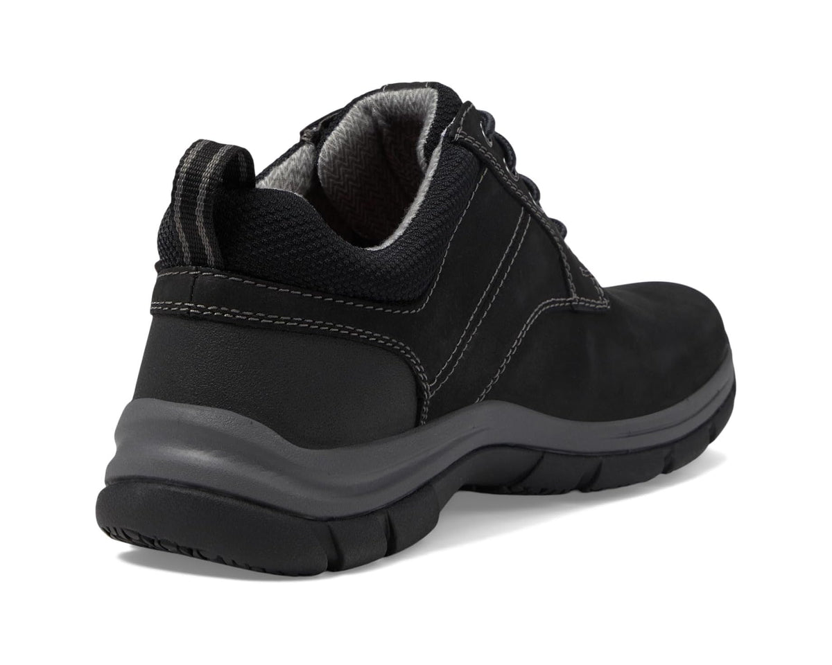 Men's Clarks Walpath Low Black Leather - Eurostride