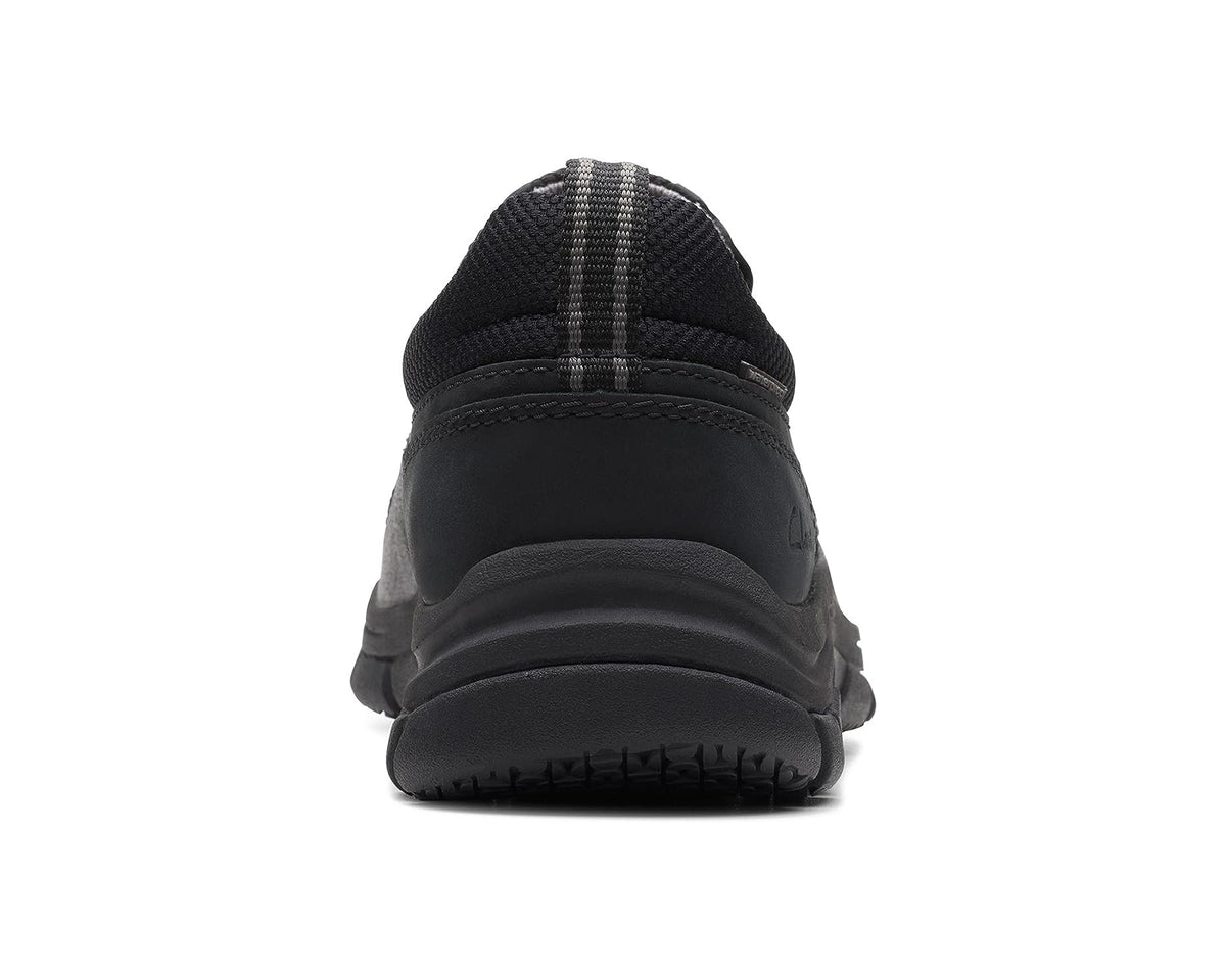 Men's Clarks Walpath Step Black Leather - Eurostride
