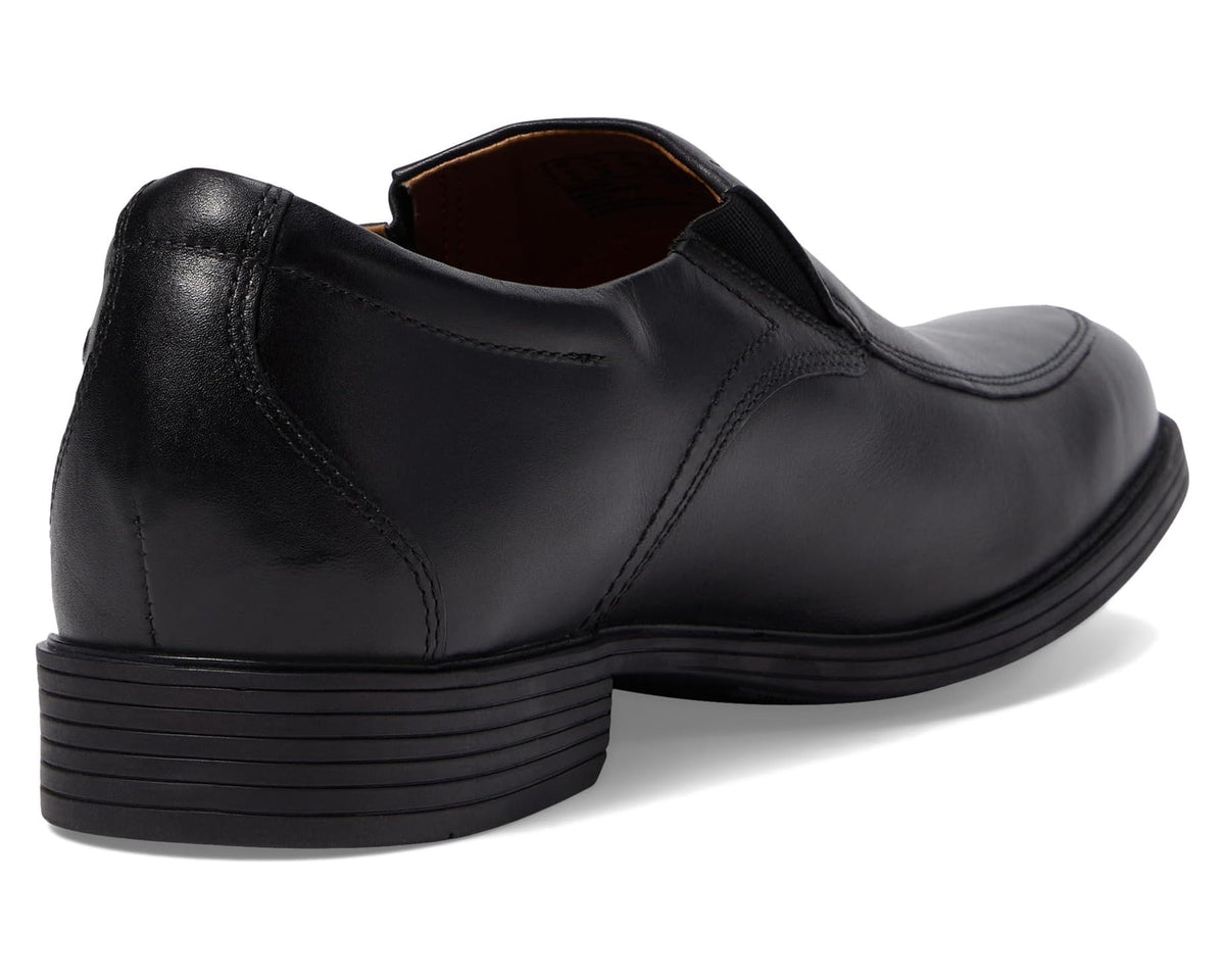 Men's Clarks Whiddon Step Black Leather - Eurostride