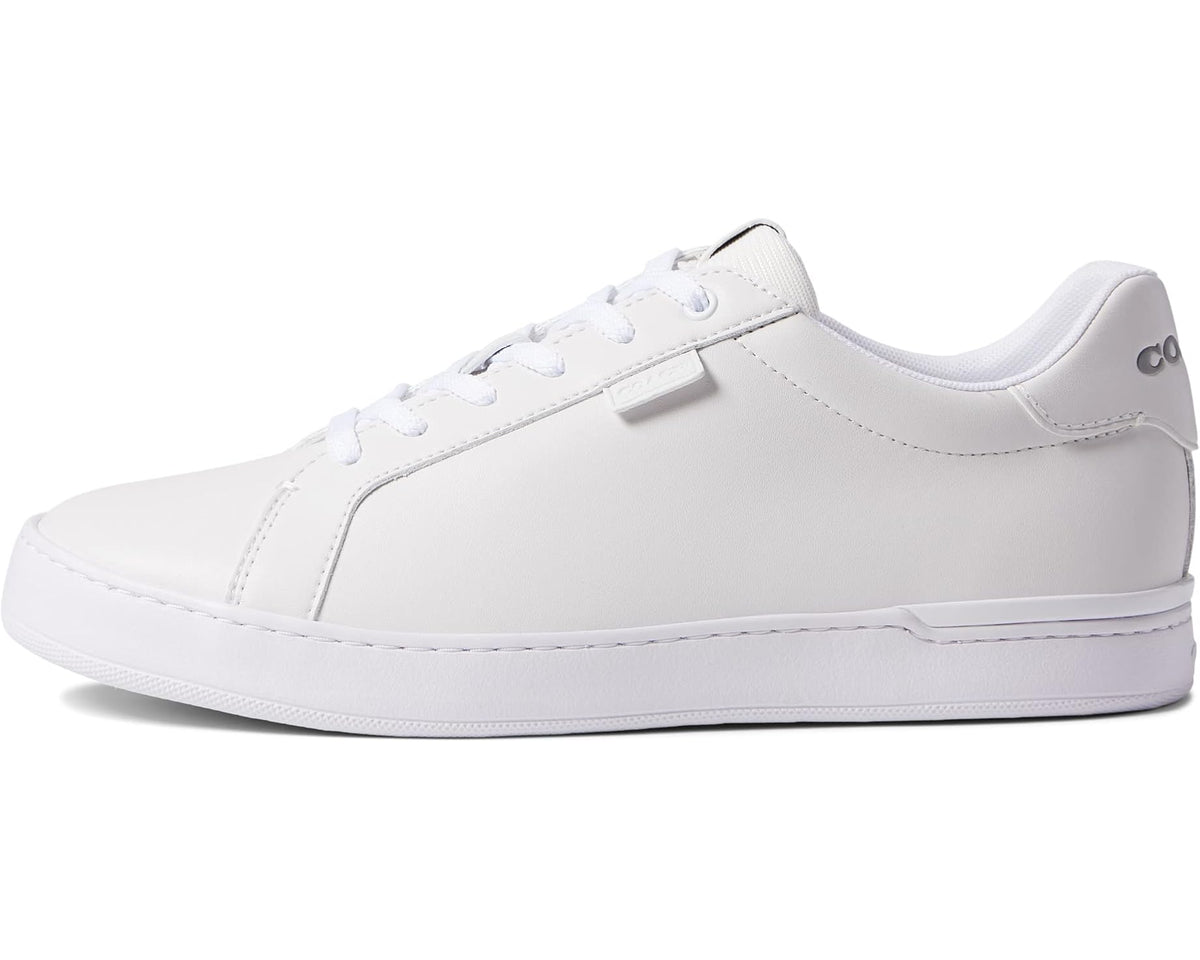 Men's COACH Lowline Leather Low Top Optic White - Eurostride
