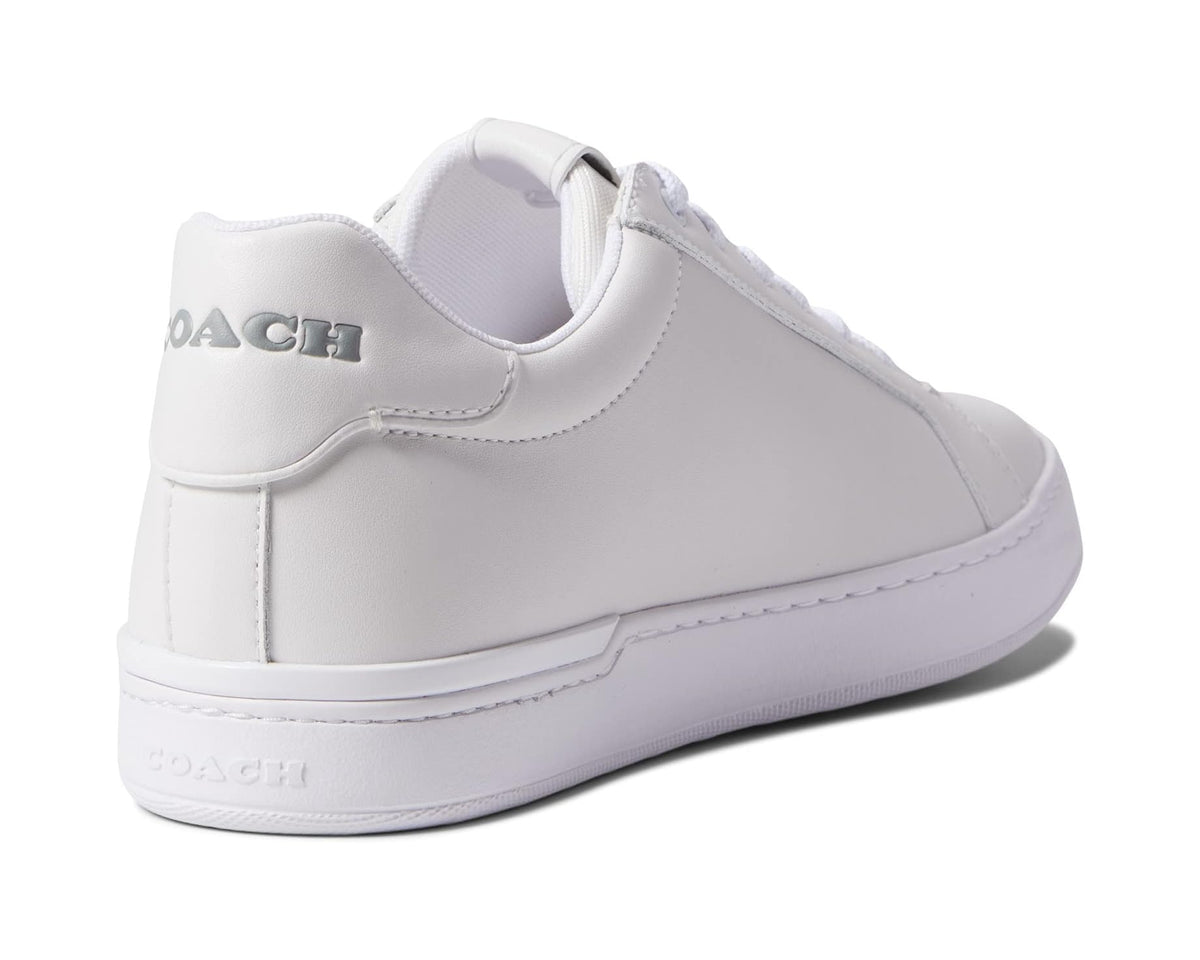 Men's COACH Lowline Leather Low Top Optic White - Eurostride
