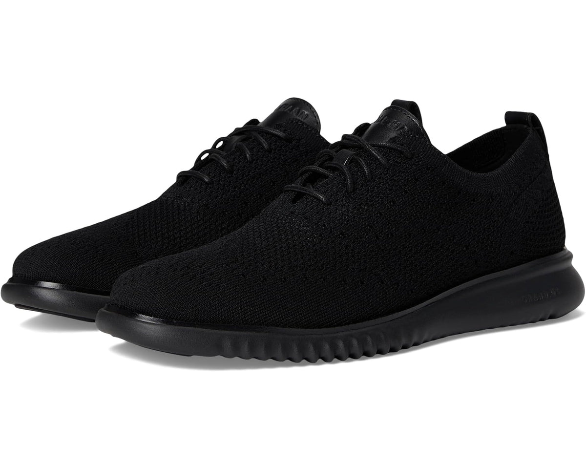 Men's Cole Haan 2.Zerogrand Stitchlite Oxford Black/Black - Eurostride