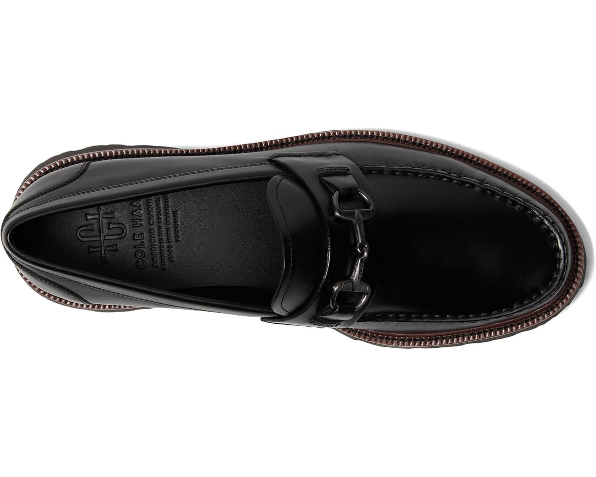 Men's Cole Haan American Classics Bit Loafer Black/Black - Eurostride
