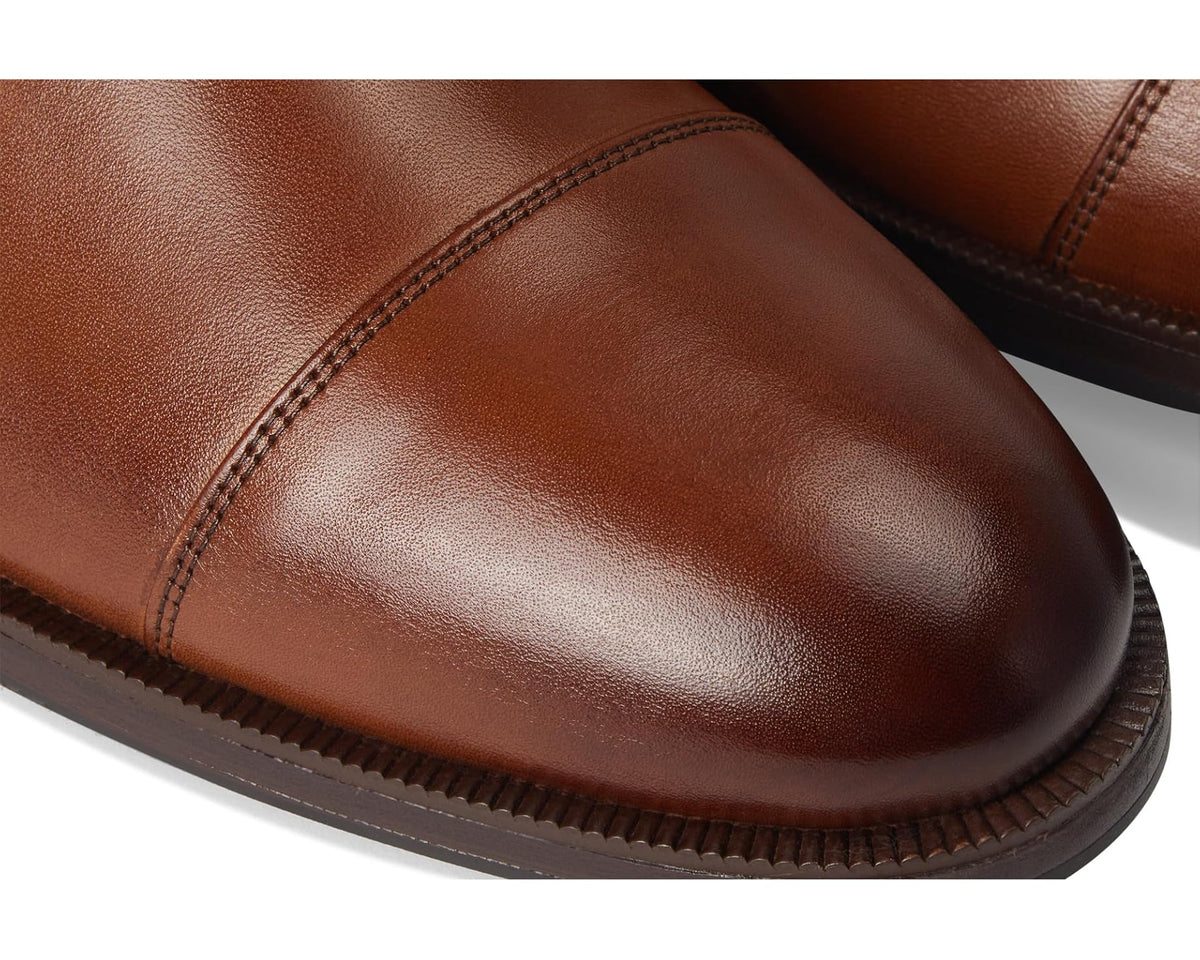 Men's Cole Haan Dean Grand Cap Toe Oxfords Brit Tan/Dark Chocolate/Natural - Eurostride