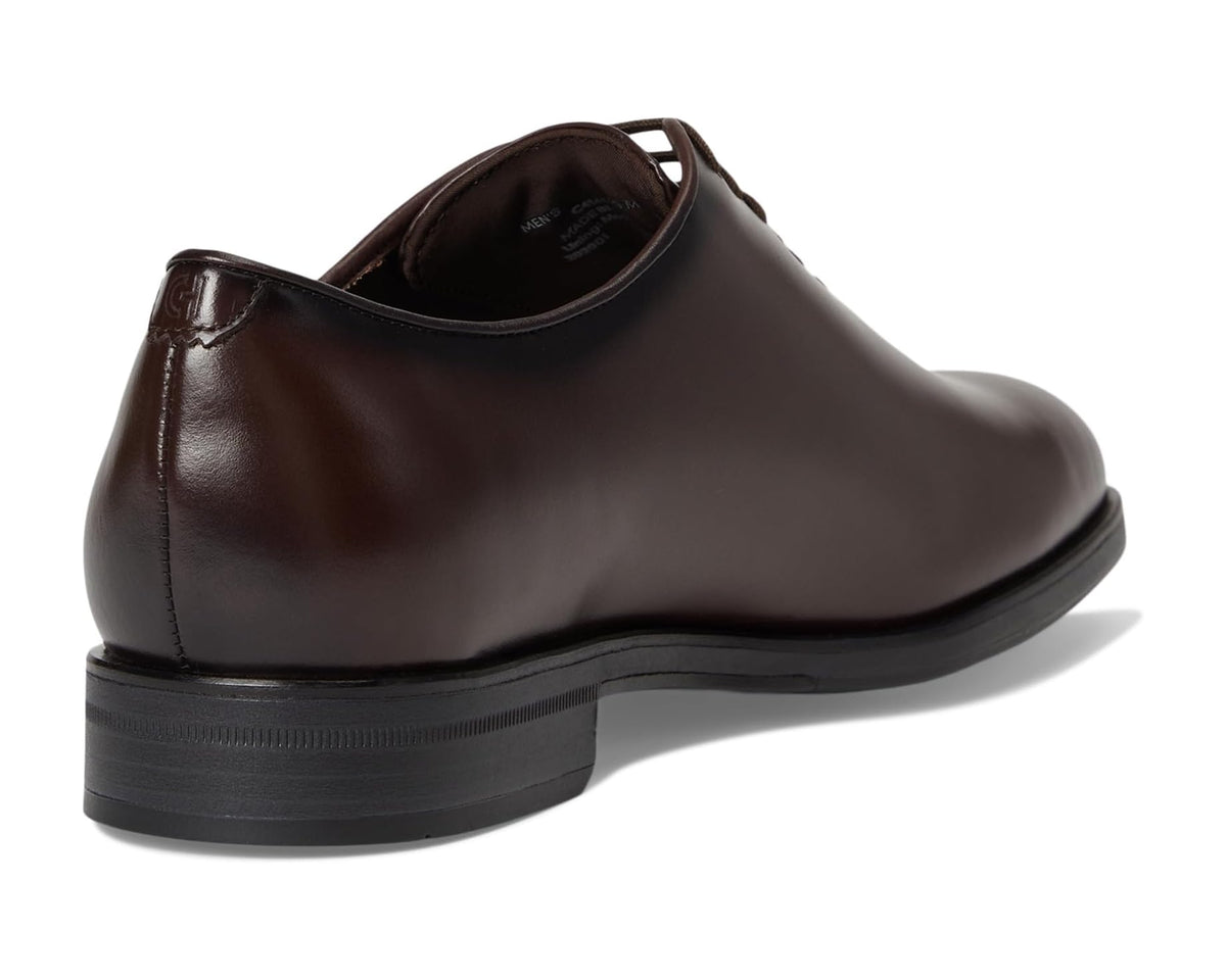 Men's Cole Haan Foster Grand Wholecut Oxfords Madeira/Black - Eurostride
