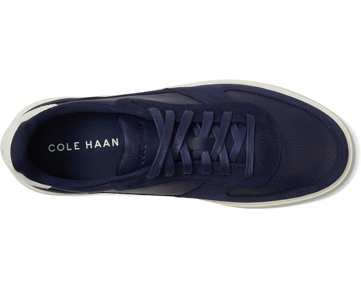 Men's Cole Haan Grand Crosscourt Daily Court Sneakers Midnight Moon/Silver Birch/Ivory - Eurostride