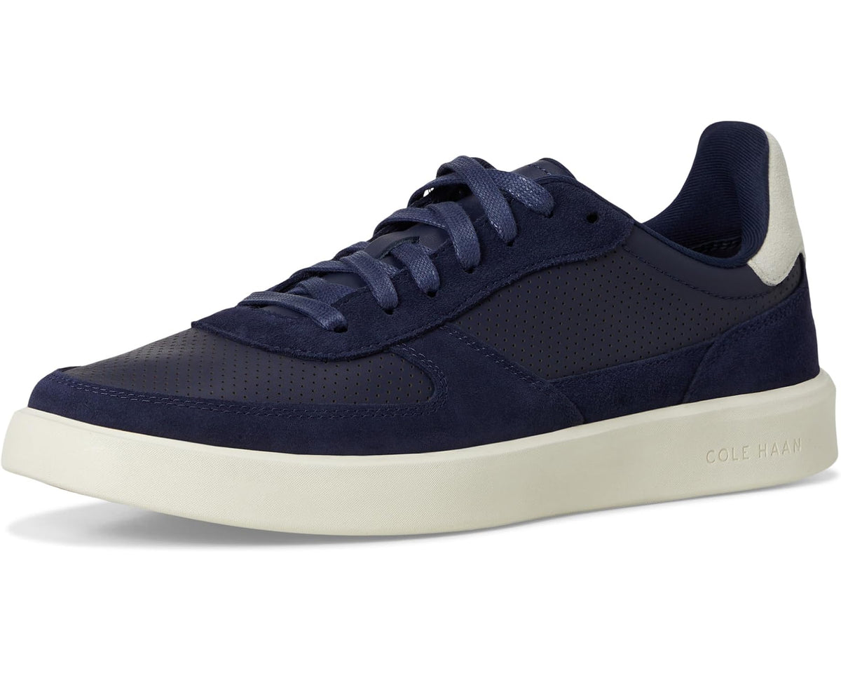 Men's Cole Haan Grand Crosscourt Daily Court Sneakers Midnight Moon/Silver Birch/Ivory - Eurostride