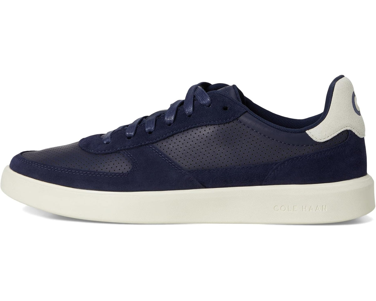 Men's Cole Haan Grand Crosscourt Daily Court Sneakers Midnight Moon/Silver Birch/Ivory - Eurostride