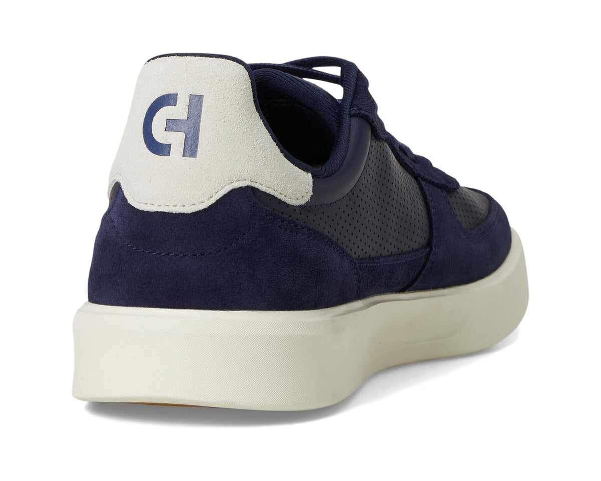 Men's Cole Haan Grand Crosscourt Daily Court Sneakers Midnight Moon/Silver Birch/Ivory - Eurostride