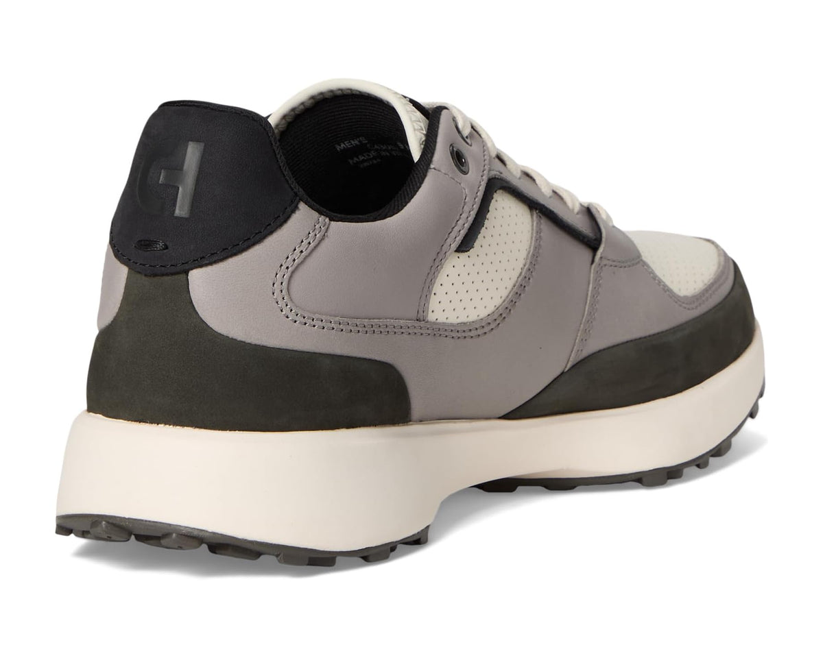 Men's Cole Haan Grand Crosscourt Downtown Sneakers Ironstone/Black/Ivory - Eurostride
