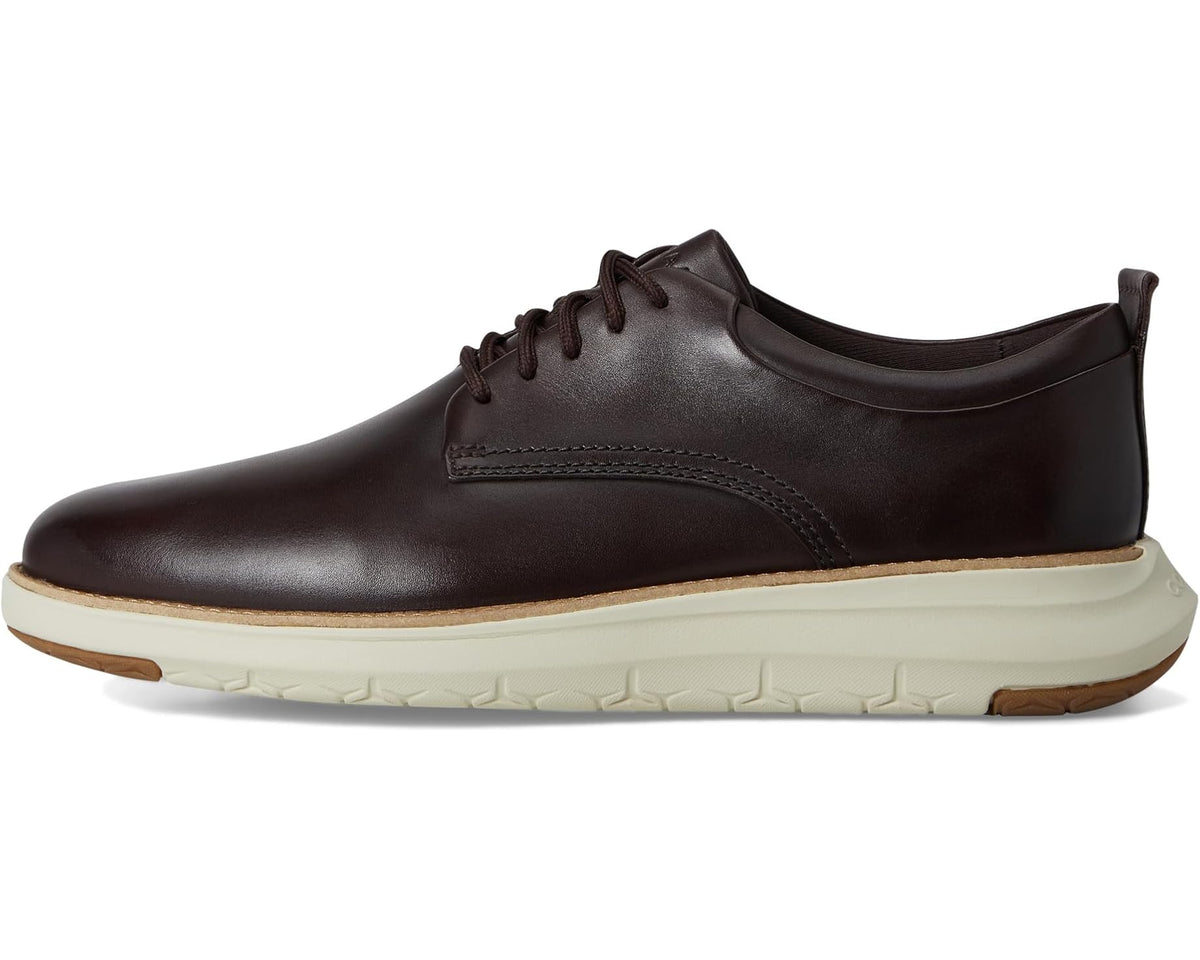 Men's Cole Haan Grand Remix Oxfords Dark Chocolate/Silver Birch - Eurostride