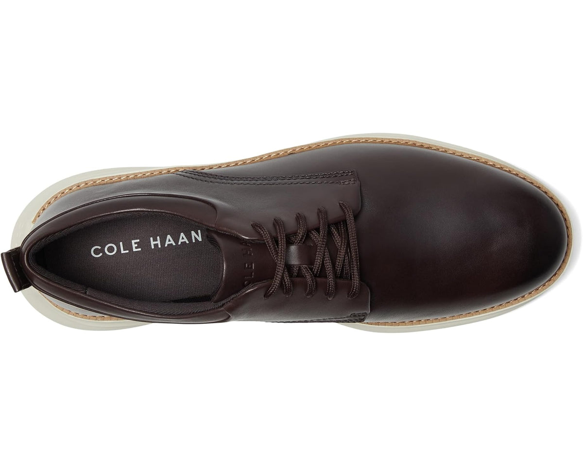 Men's Cole Haan Grand Remix Oxfords Dark Chocolate/Silver Birch - Eurostride