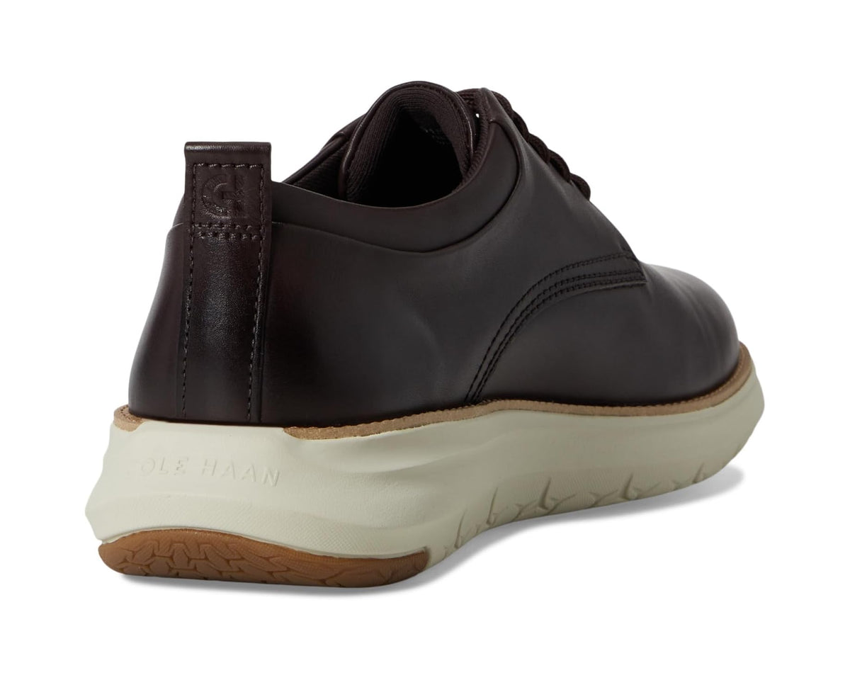 Men's Cole Haan Grand Remix Oxfords Dark Chocolate/Silver Birch - Eurostride