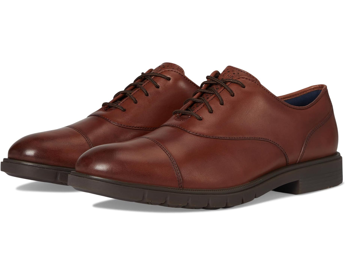 Men's Cole Haan Grandflex Dress Cap Toe Oxfords Mahogony - Eurostride