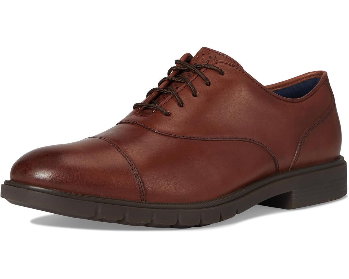 Men's Cole Haan Grandflex Dress Cap Toe Oxfords Mahogony - Eurostride