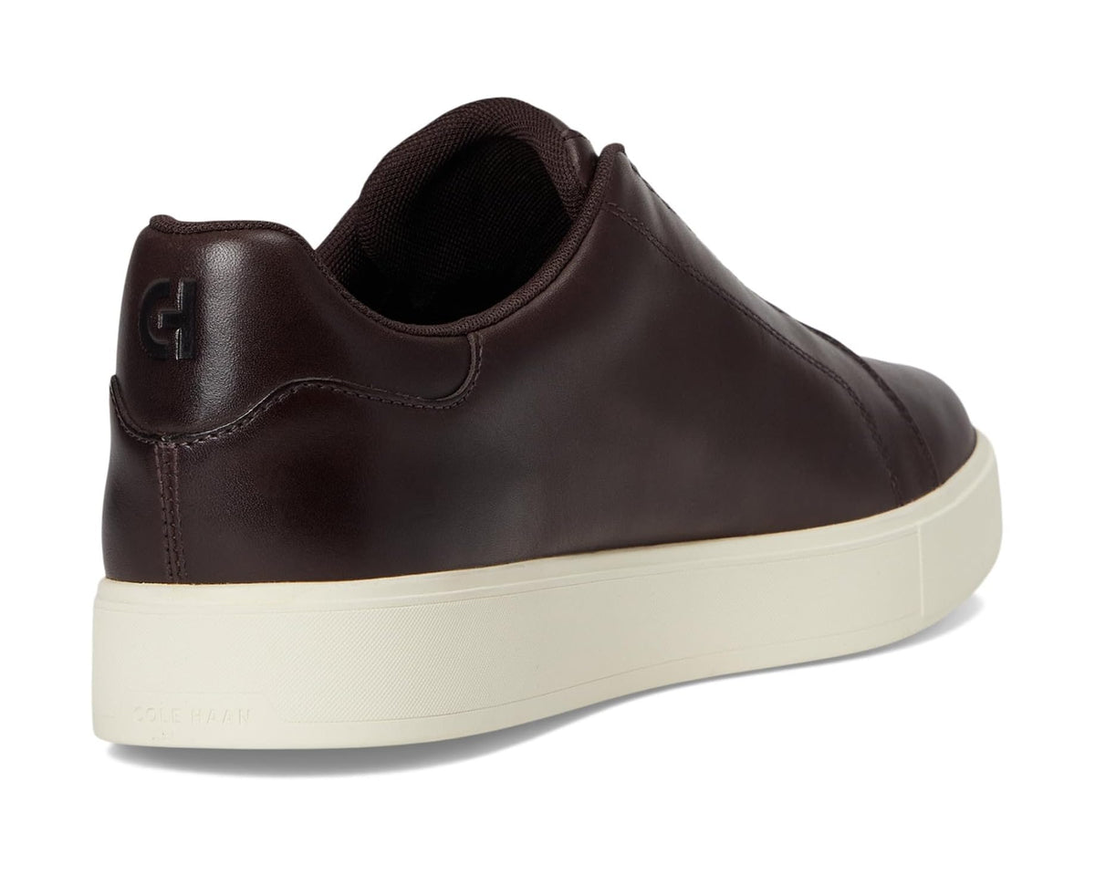 Men's Cole Haan GrandPro Luxe Slip-On Sneakers Dark Chocolate/Ivory - Eurostride