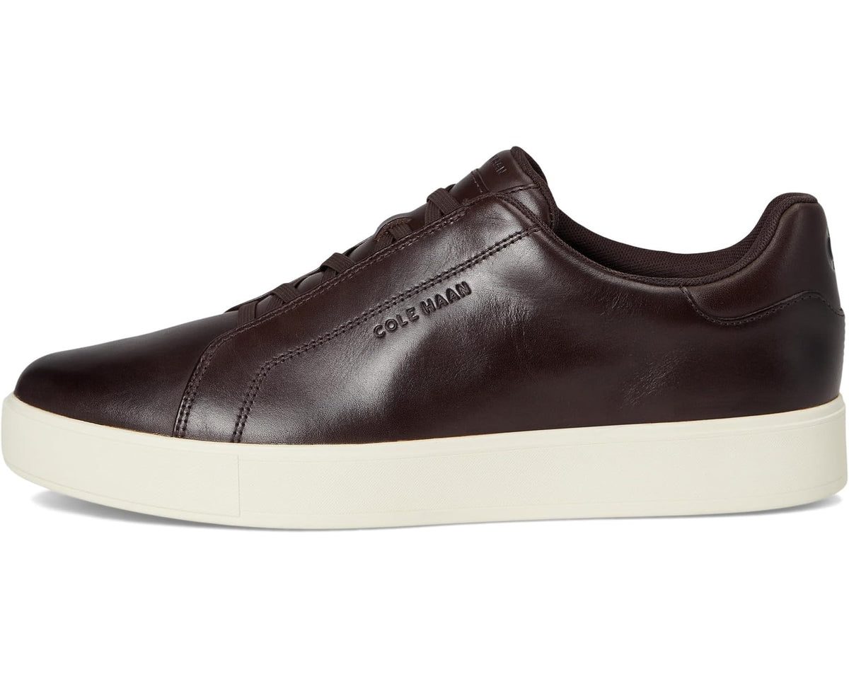 Men's Cole Haan GrandPro Luxe Slip-On Sneakers Dark Chocolate/Ivory - Eurostride