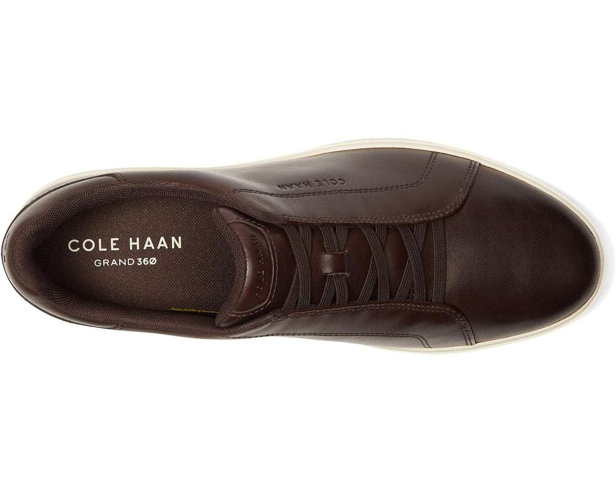 Men's Cole Haan GrandPro Luxe Slip-On Sneakers Dark Chocolate/Ivory - Eurostride