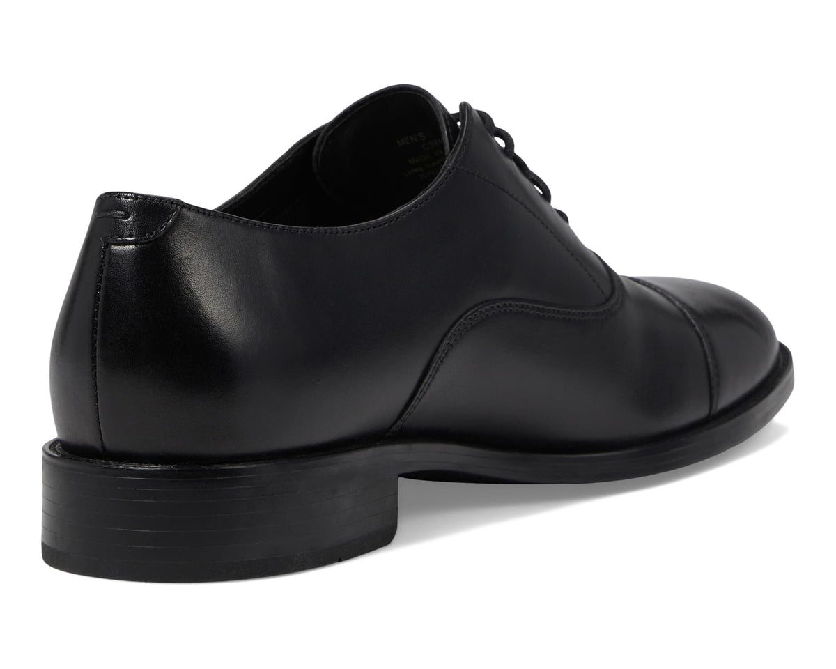 Men's Cole Haan Hawthorne Cap Toe Oxford Black - Eurostride