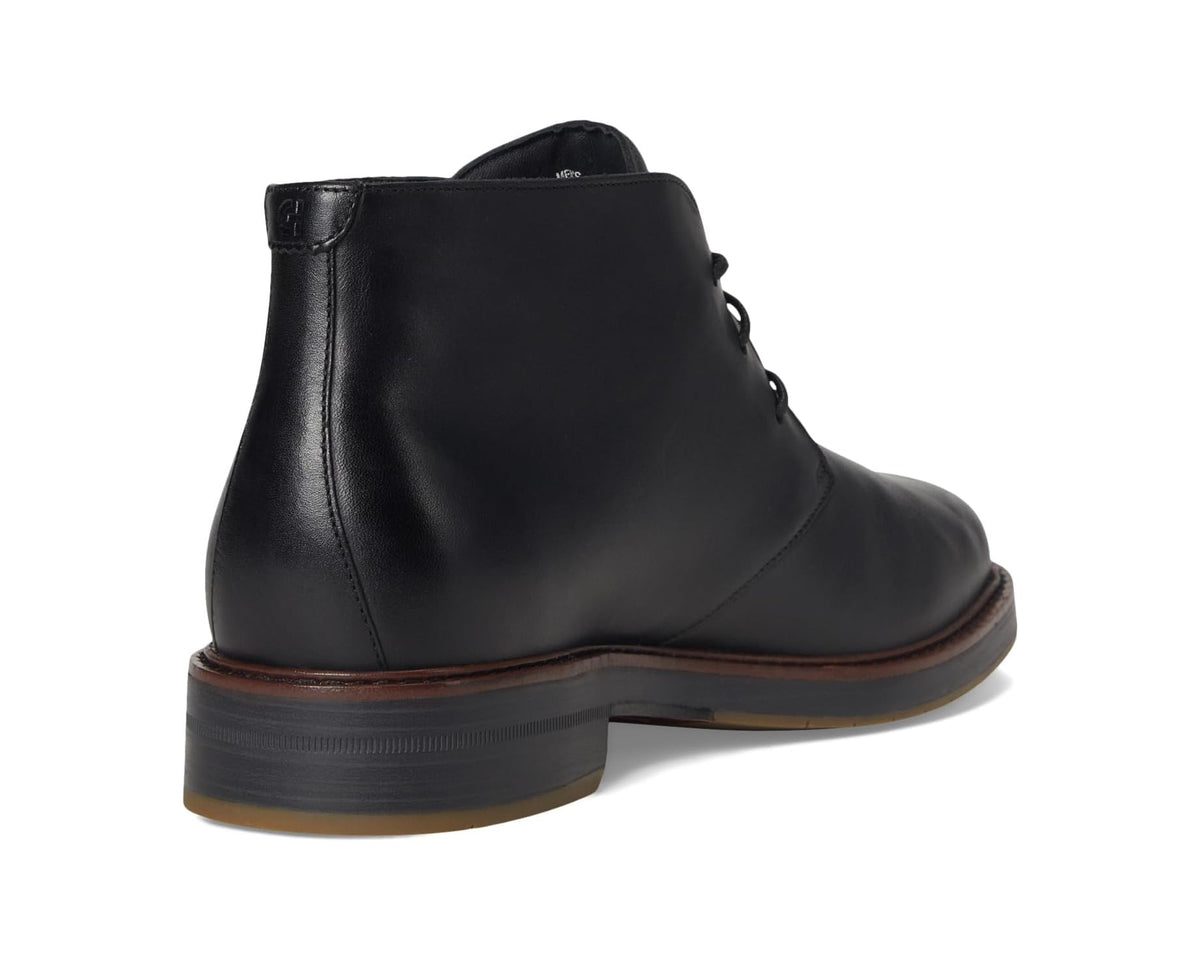 Men's Cole Haan Judson Grand Chukka Boots Black Waterproof/Black/Black - Eurostride