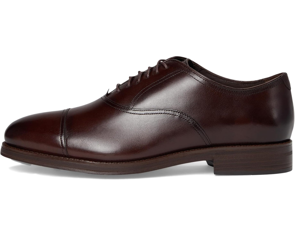 Men's Cole Haan Ledley Grand Cap Toe Oxfords Madeira/Dark Natural - Eurostride