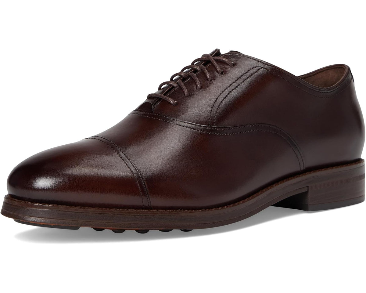 Men's Cole Haan Ledley Grand Cap Toe Oxfords Madeira/Dark Natural - Eurostride