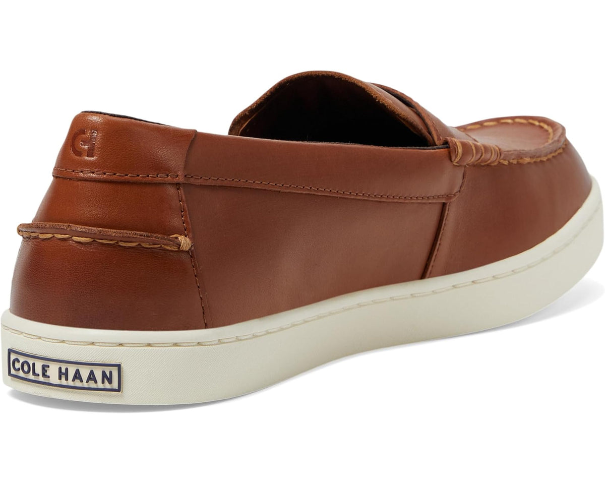 Men's Cole Haan Pinch Weekender Penny Textured British Tan/Ivory - Eurostride