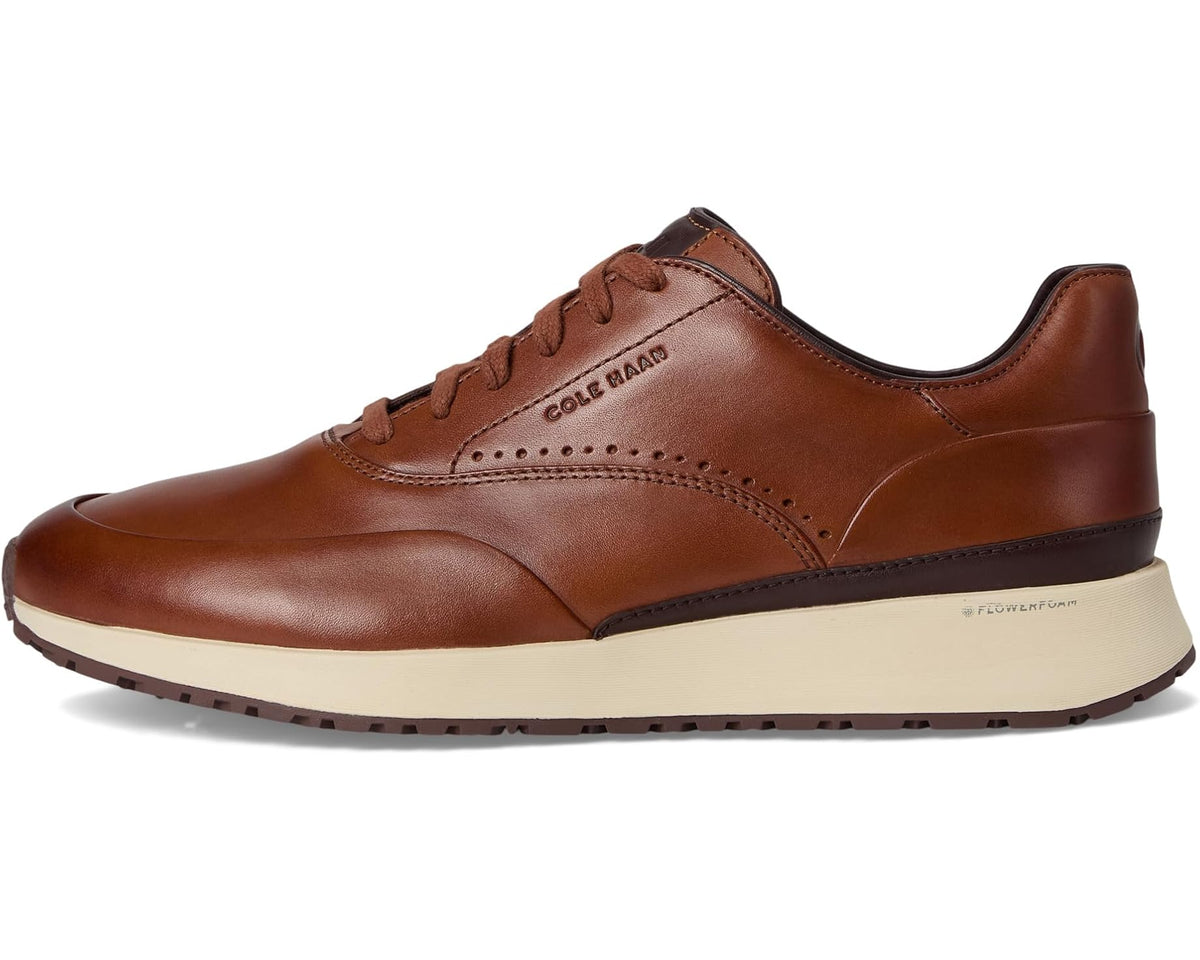 Men's Cole Haan Premium Gentleman's Sneakers Runners British Tan/Madeira/Angora - Eurostride