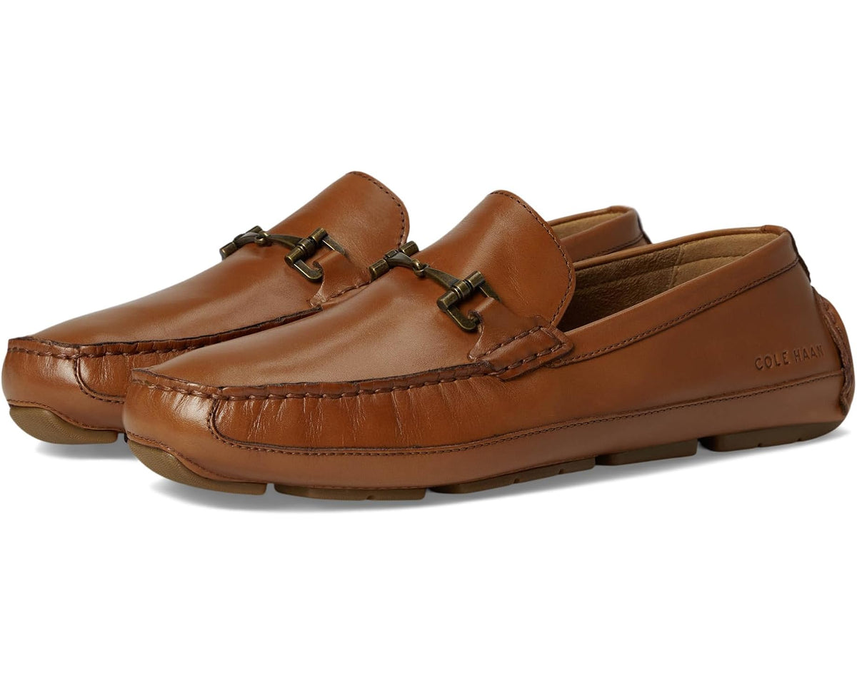 Men's Cole Haan Wyatt Bit Drivers British Tan - Eurostride