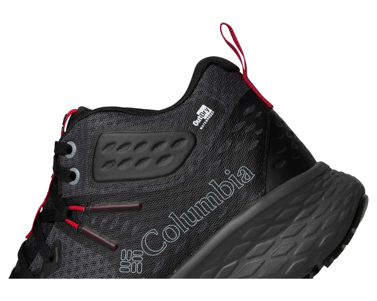 Men's Columbia Konos TRS Outdry Mid Dark Grey/Mountain Red - Eurostride