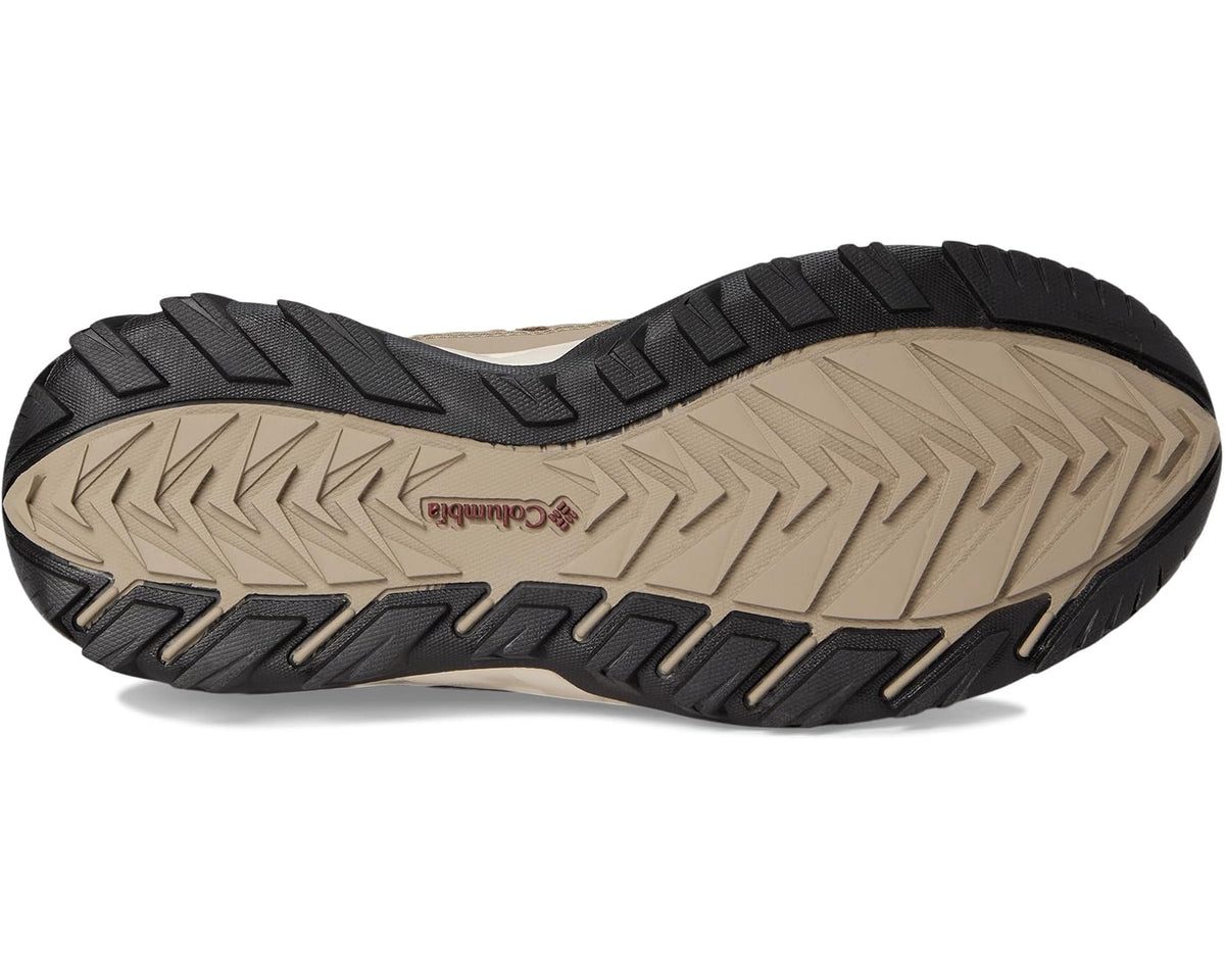 Men's Columbia Strata Trail Low Waterproof Pebble/Spice - Eurostride