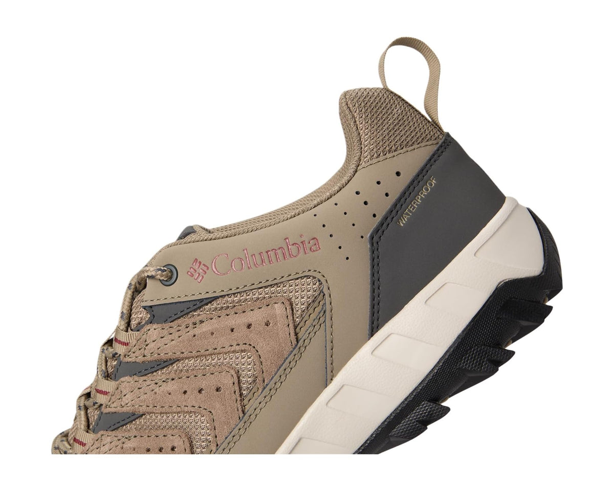 Men's Columbia Strata Trail Low Waterproof Pebble/Spice - Eurostride