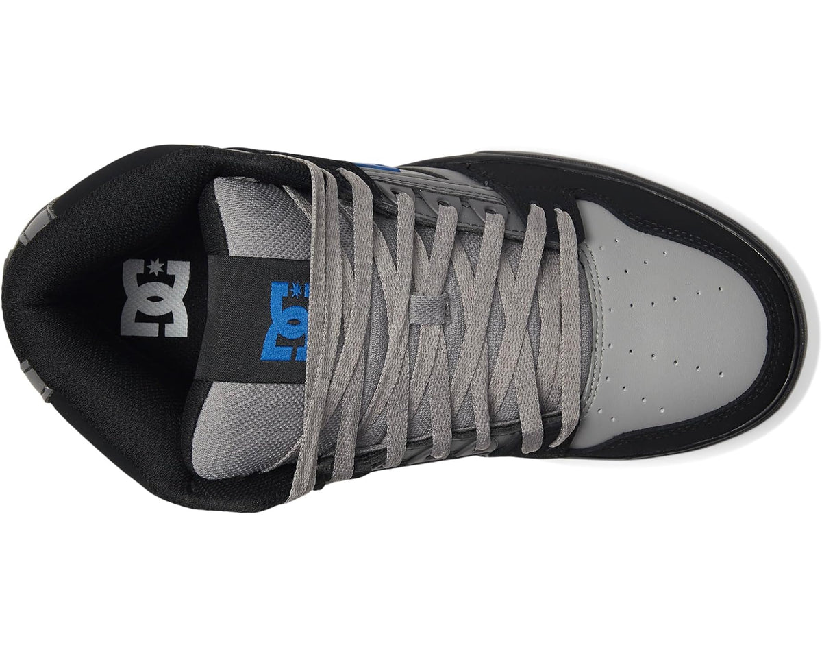 Men's DC Work Pure Work High-Top Waterproof Comp SD Black/Gray/Blue - Eurostride