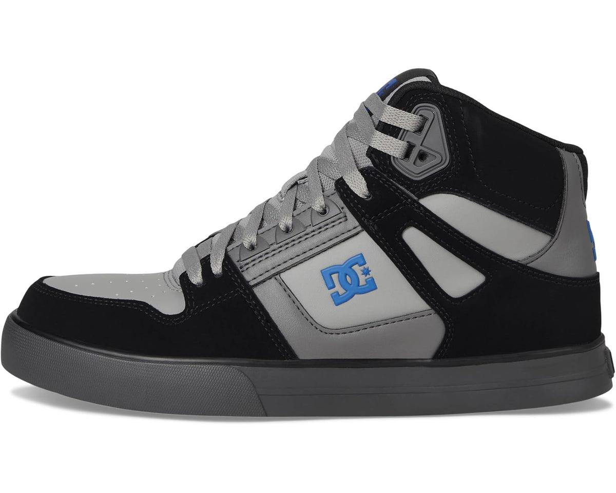 Men's DC Work Pure Work High-Top Waterproof Comp SD Black/Gray/Blue - Eurostride