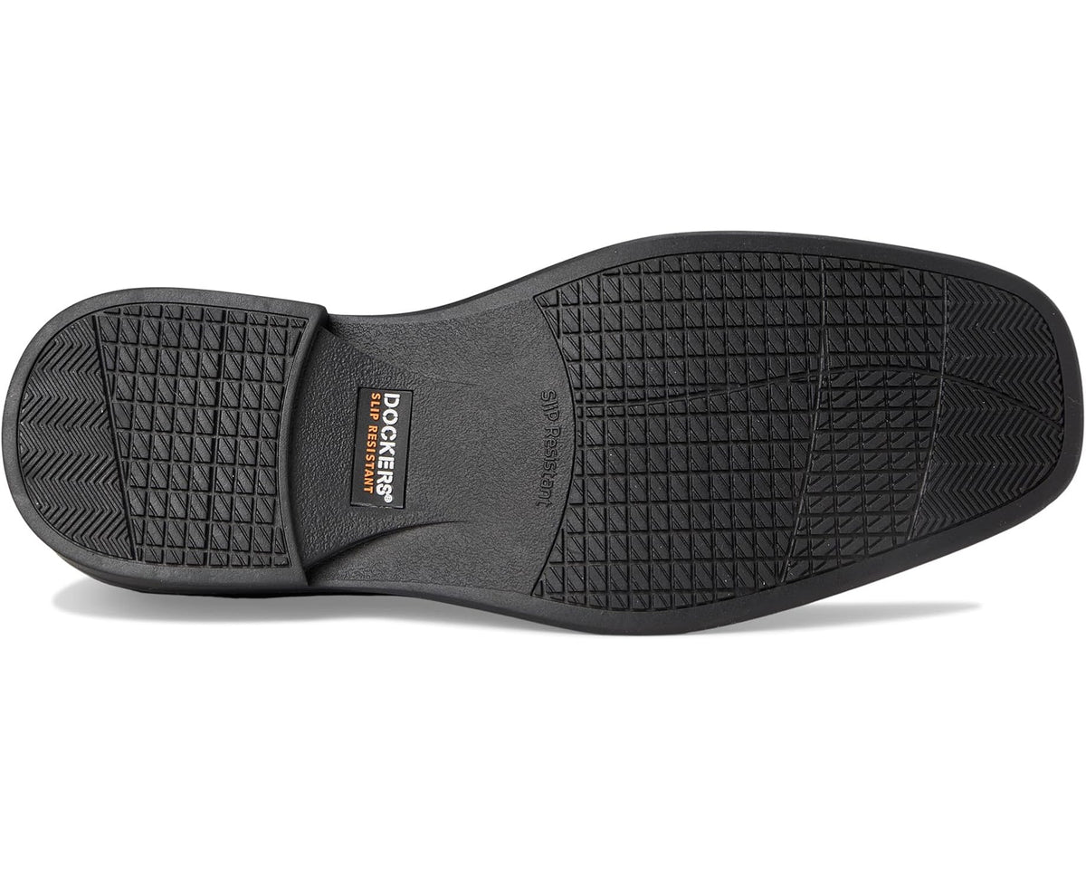 Men's Dockers Lawton Black Polished - Eurostride