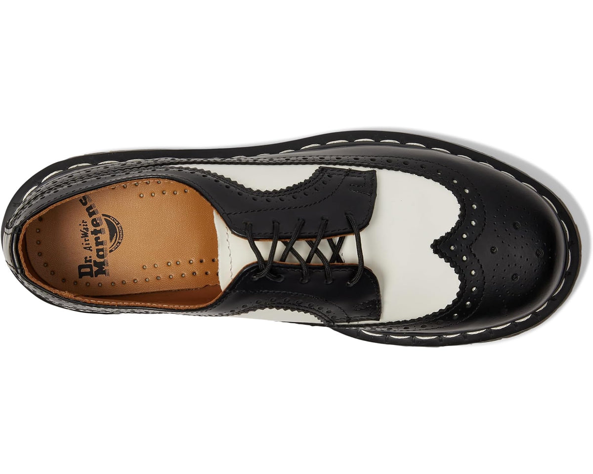 Men's Dr. Martens 3989 Bex Black/White Smooth - Eurostride