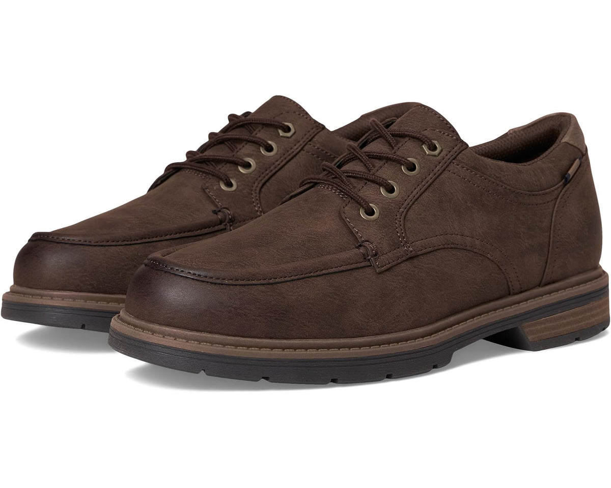 Men's Dr. Scholl's Ashton Derby Shoes Dark Brown - Eurostride