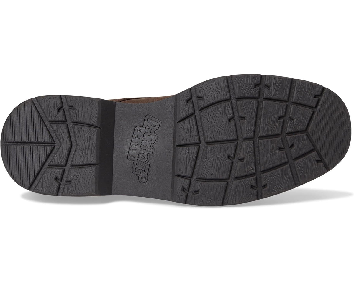 Men's Dr. Scholl's Ashton Derby Shoes Dark Brown - Eurostride
