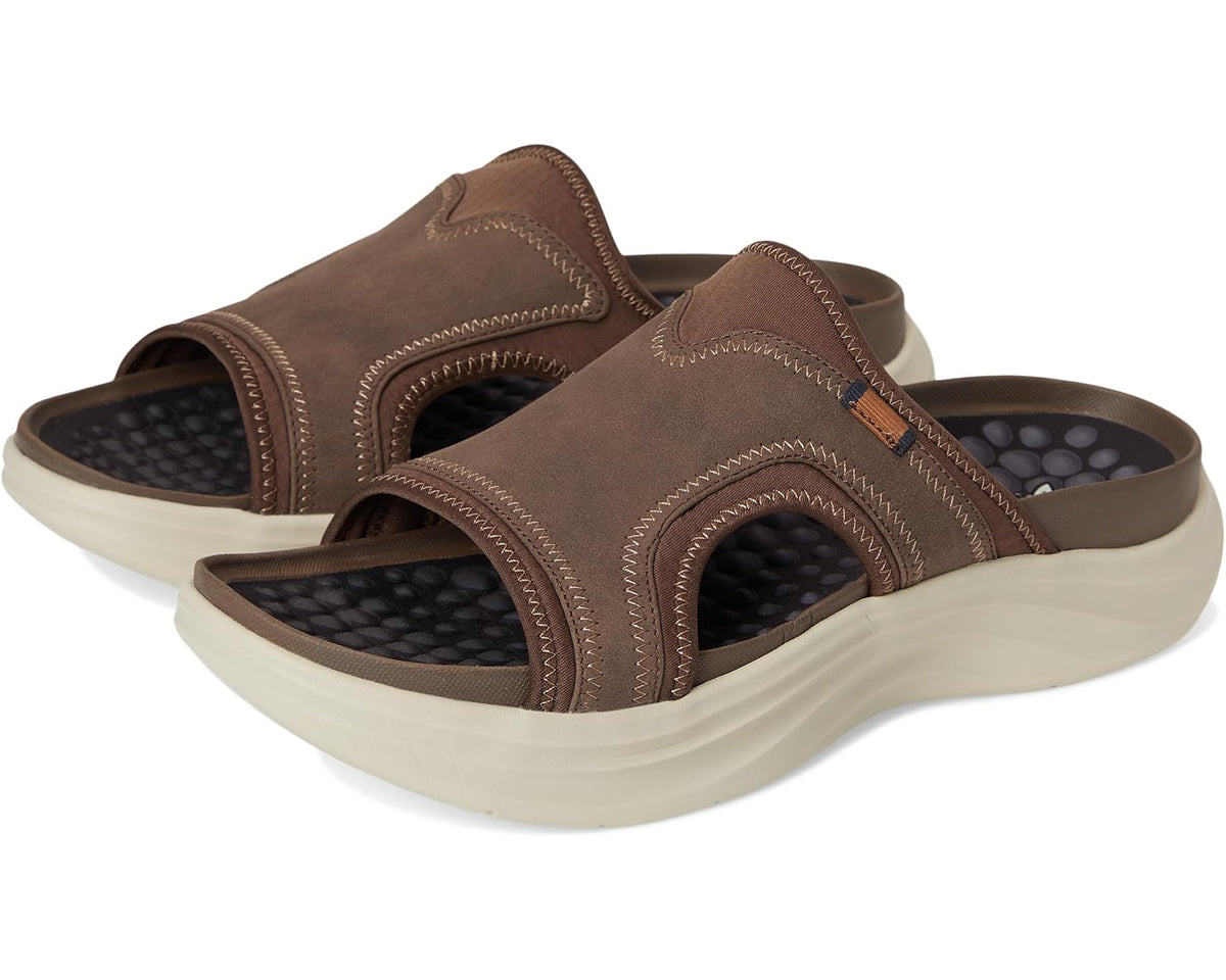 Men's Dr. Scholl's Feel Energy Dark Brown Foam - Eurostride