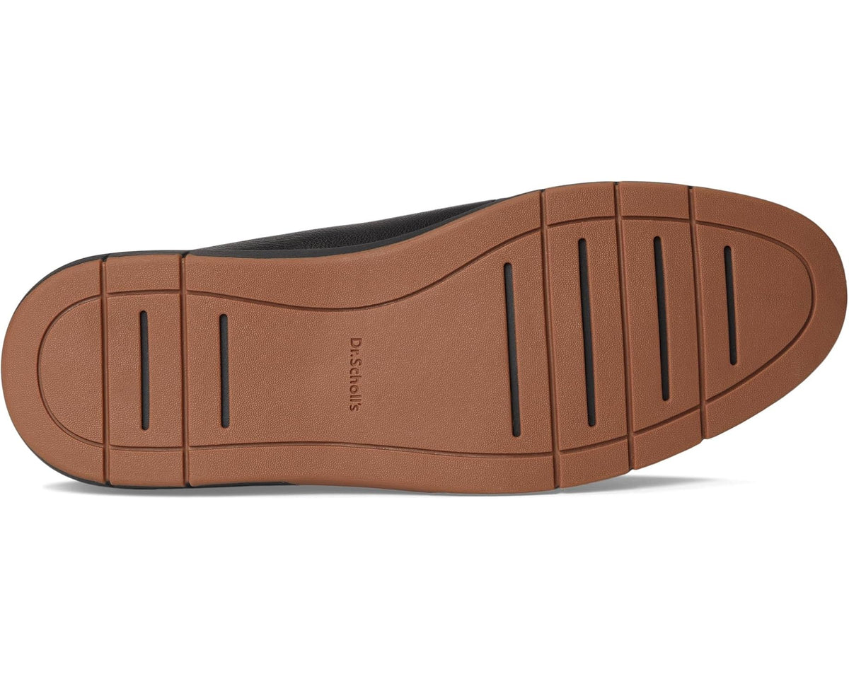 Men's Dr. Scholl's Feel Engaged Black Leather - Eurostride