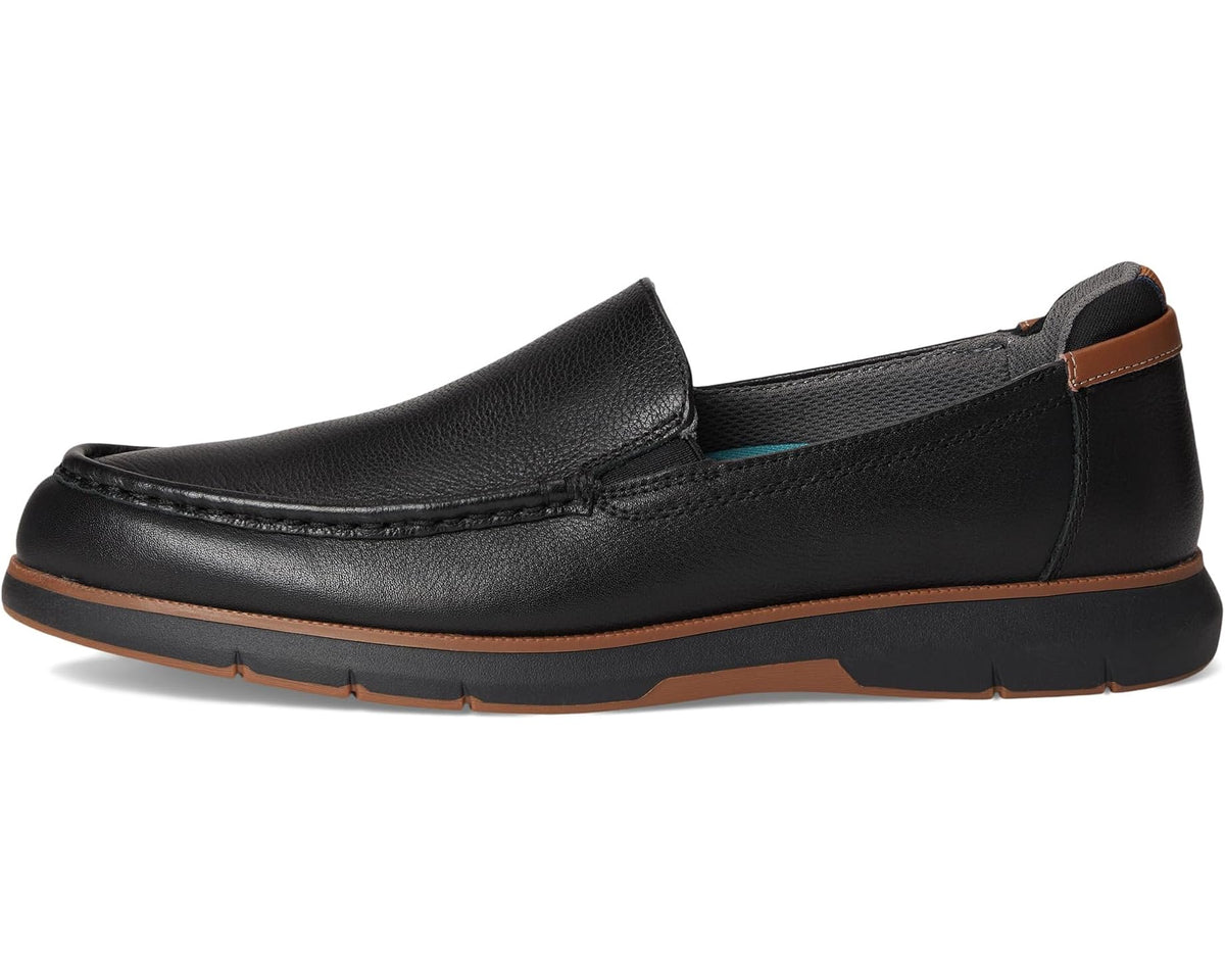Men's Dr. Scholl's Feel Engaged Black Leather - Eurostride