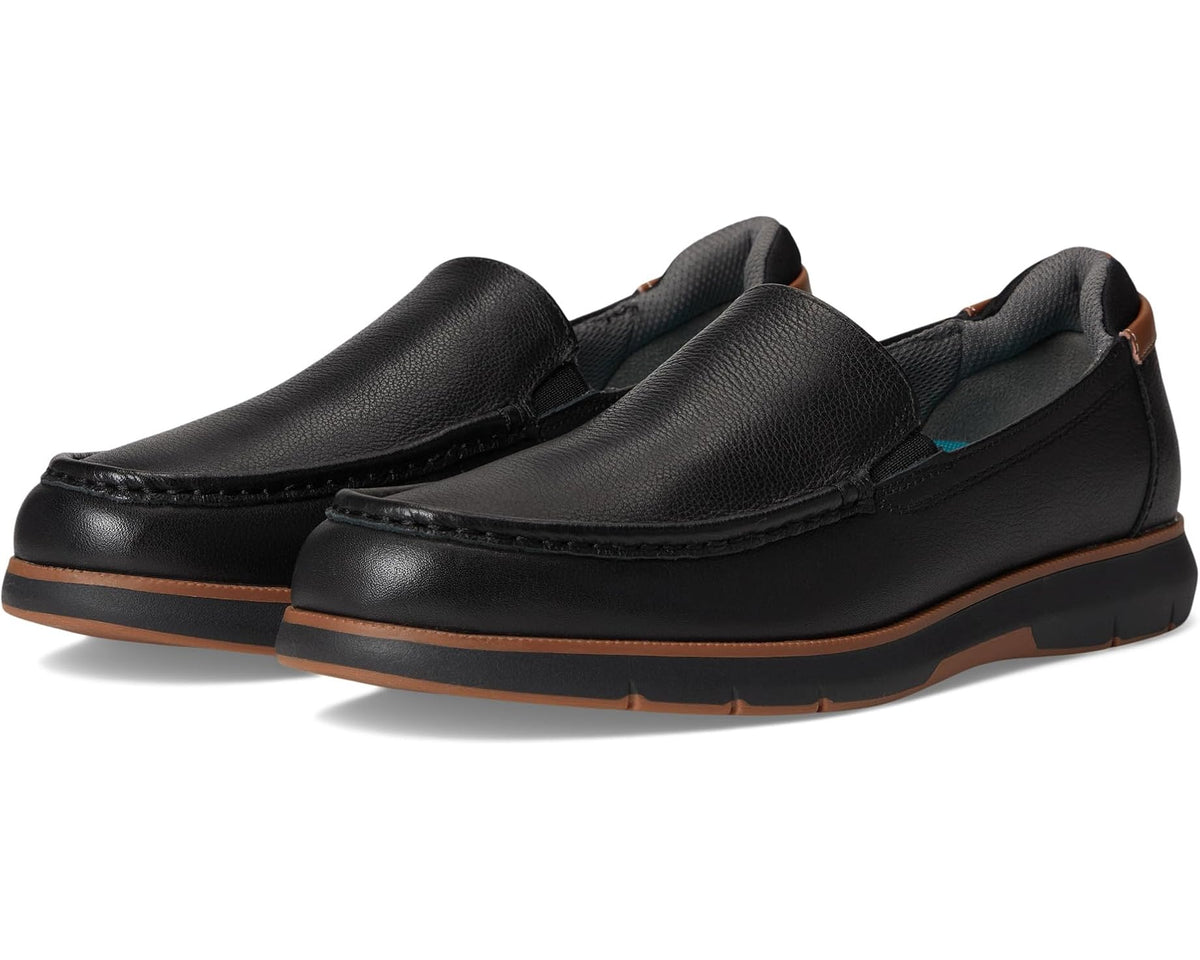 Men's Dr. Scholl's Feel Engaged Black Leather - Eurostride