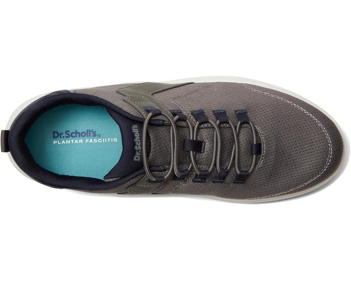 Men's Dr. Scholl's Feel Relief Dark Grey Fabric - Eurostride