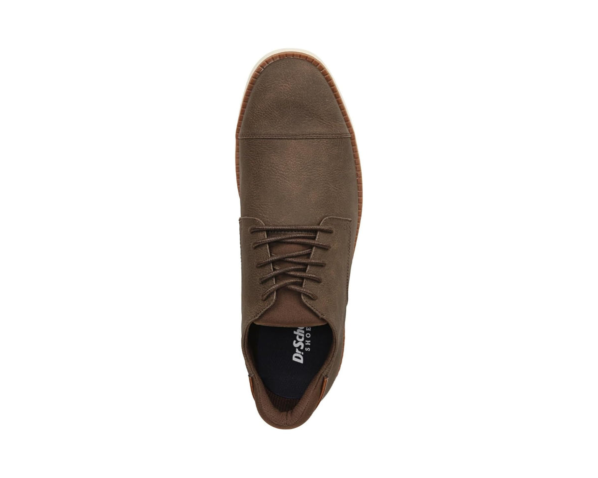 Men's Dr. Scholl's Sync Cap Brown Faux Leather - Eurostride